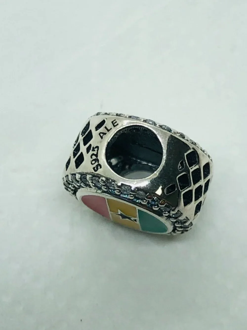 ✨ ✨Pandora Ghana Country Flag Exclusive Round Sparkling Charm